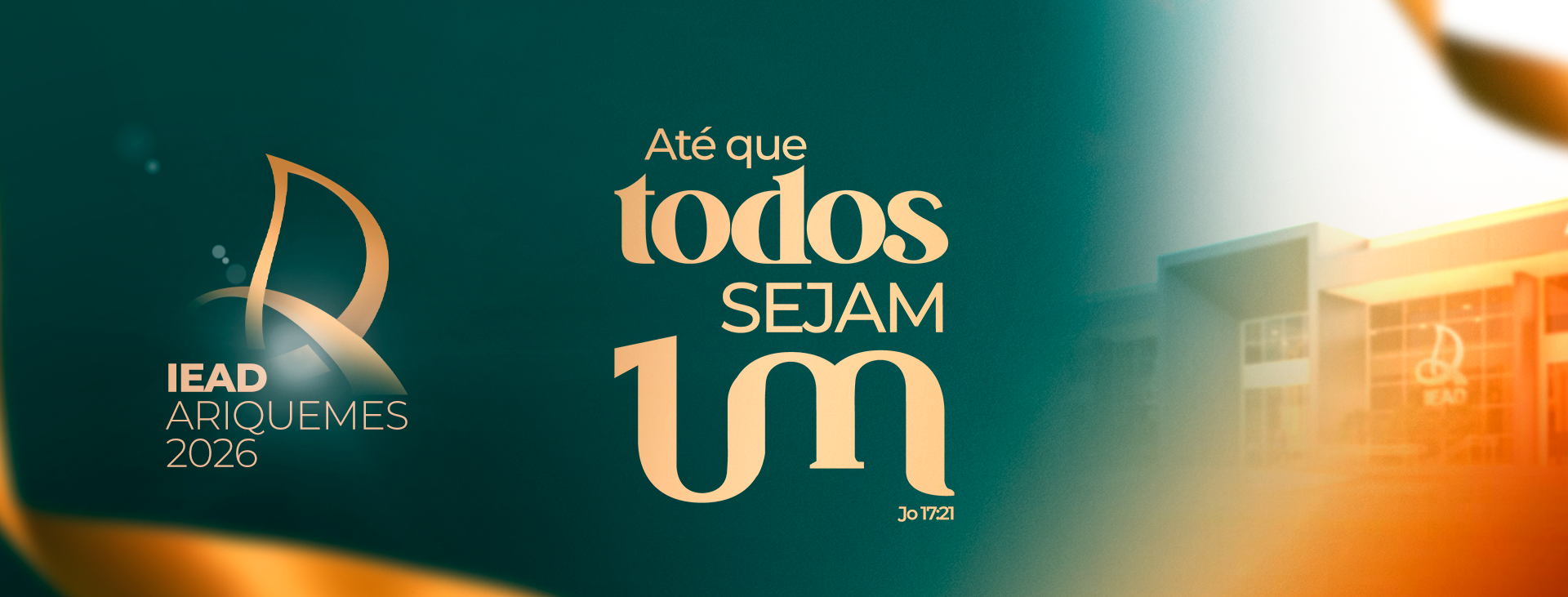 Banner de eventos da igreja
